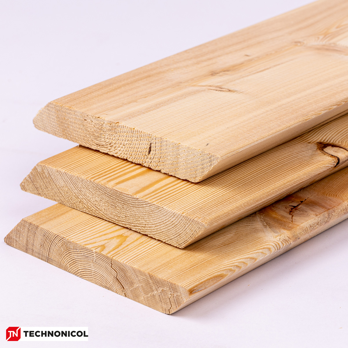 ლარიქსის პლანკენი რომბი (TECHNONICOL) 20X140X3000/4000 C – 1კვ.მ — ფასადის მასალები